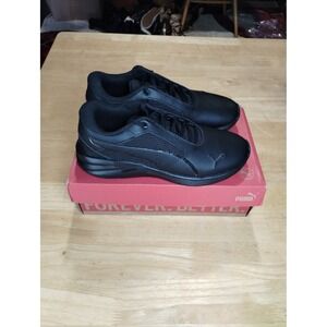 Puma Prowl Ella lite Womens size 8 Running Shoes Triple Black Sneakers 378854-01